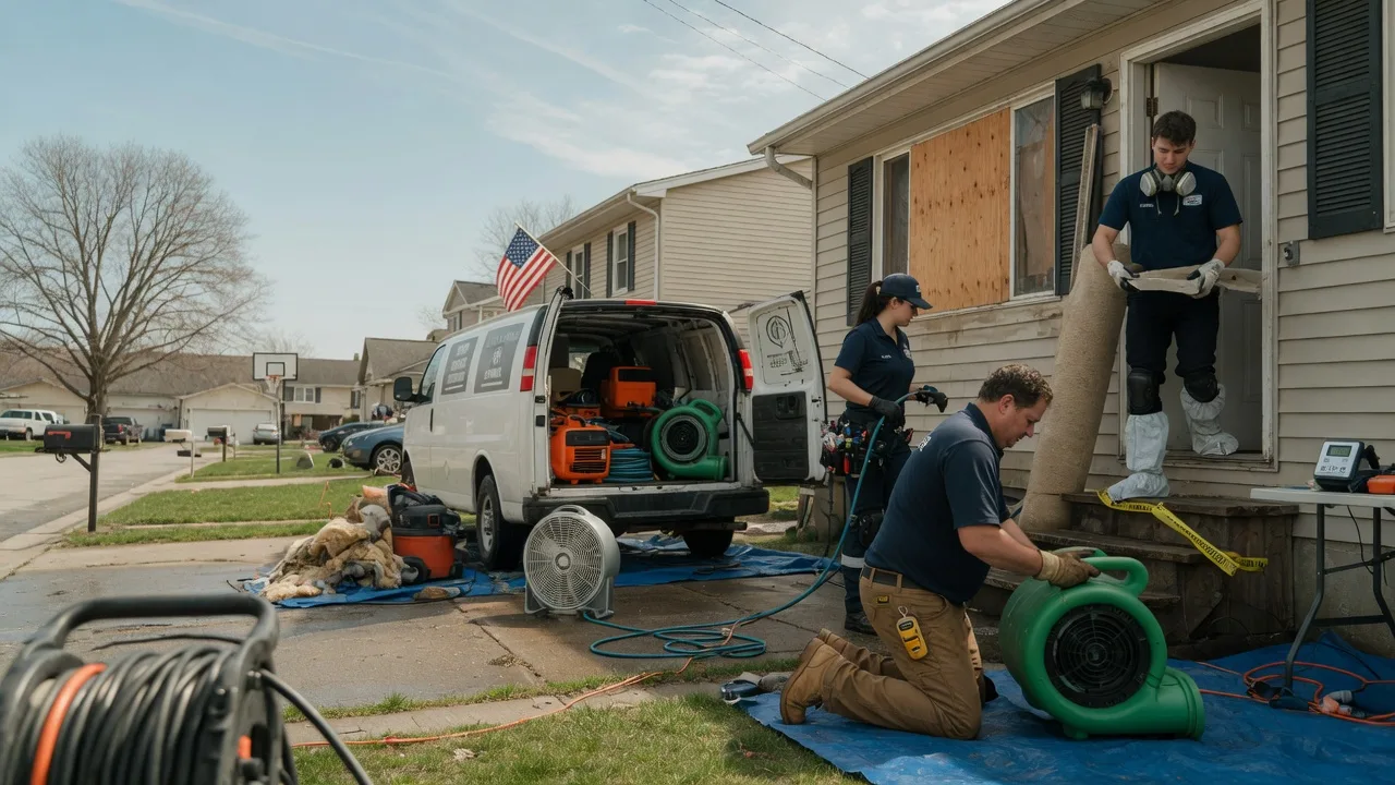 Water Damage Restoration in Nova, OH near me